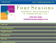 Tablet Screenshot of fourseasonsaspen.com